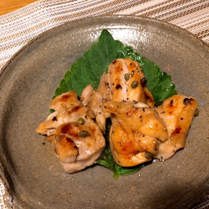 じゅわ～っと美味しい鶏肉の山椒焼き